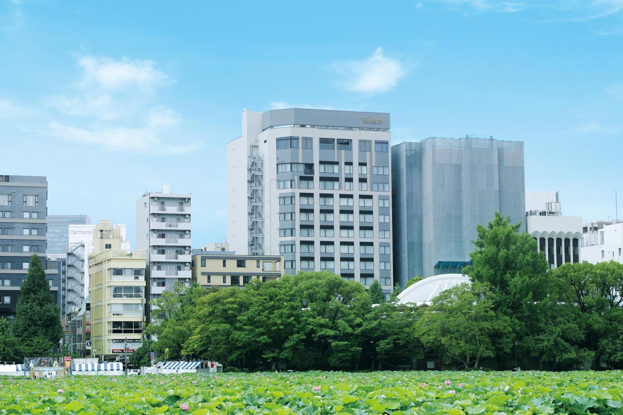 &Here Tokyo Ueno Buitenkant foto